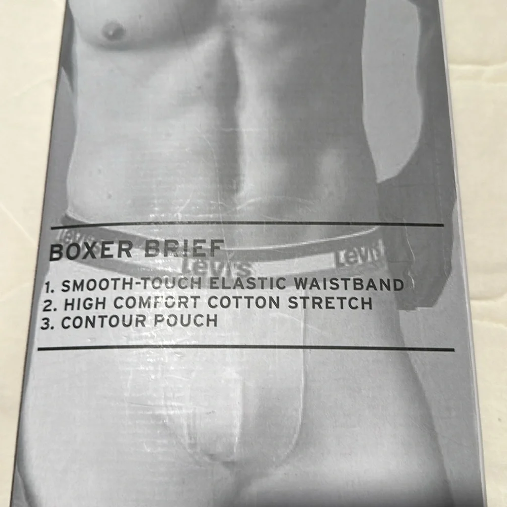Levi’s 5-PK Low Rise Cotton Stretch Brief LG NWT
